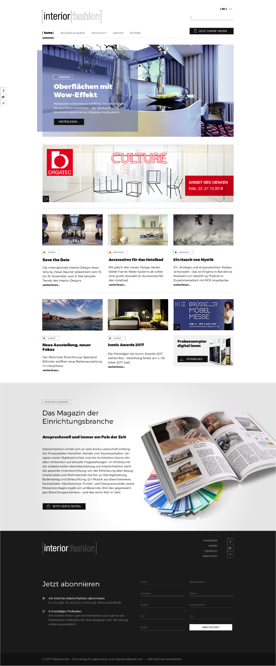 Werbeagentur in Nürnberg, Erfurt und Rosenheim - Webdesign